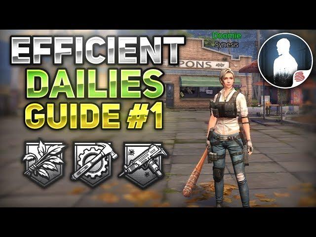 HOW TO EFFICIENTLY DO YOUR DAILIES! #1 (Beginner's Guide) - LifeAfter