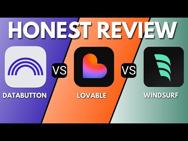 Databutton vs Lovable vs Windsurf | Pricing, Integrations & Value Face-Off (2025)