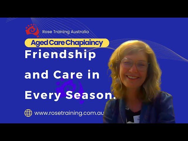 Aged Care Chaplaincy, a Friend to the Elderly.