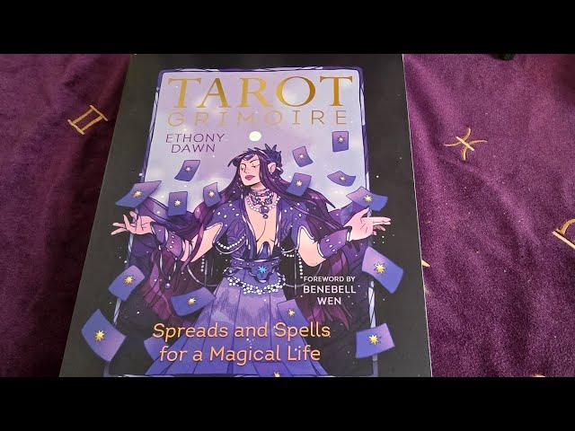 Tarot Grimoire by @Ethony . flip through and first impressions