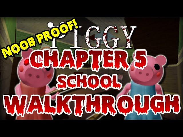 How to Escape Piggy Chapter 5: School | Piggy Roblox