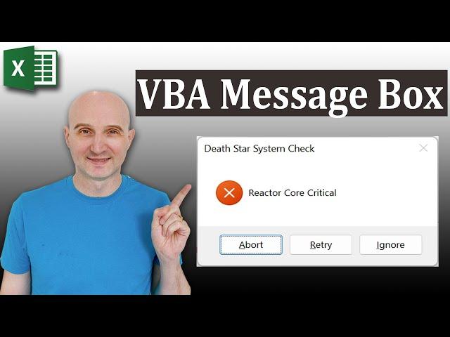 How to Master the VBA Message Box in 6 Minutes