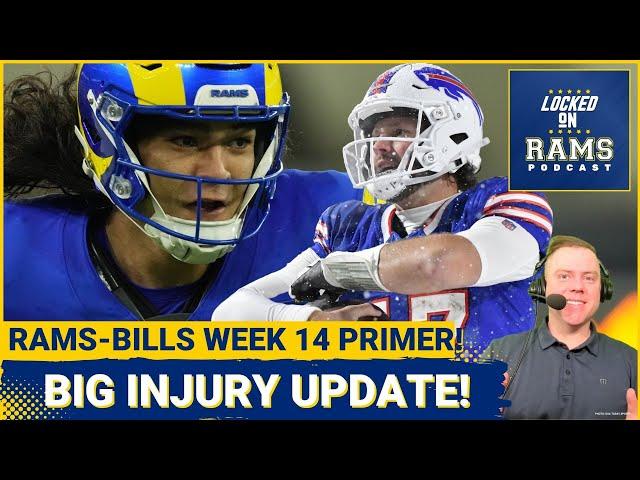 Rams Big Injury Update, Tyler Higbee, 5 Keys to Rams Upsetting Bills, Playoff Chances & More!