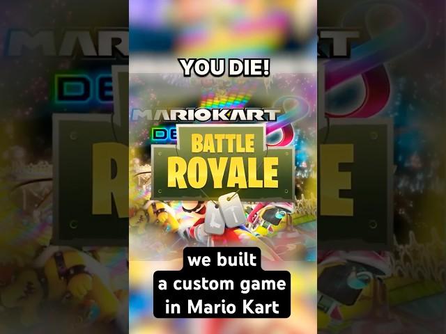 We Made Mario Kart Battle Royale #gaming #mario #nintendo #redfalcon