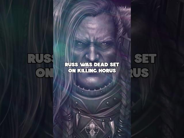 Leman Russ almost kills Horus #warhammer #warhammer40k #lore #explained