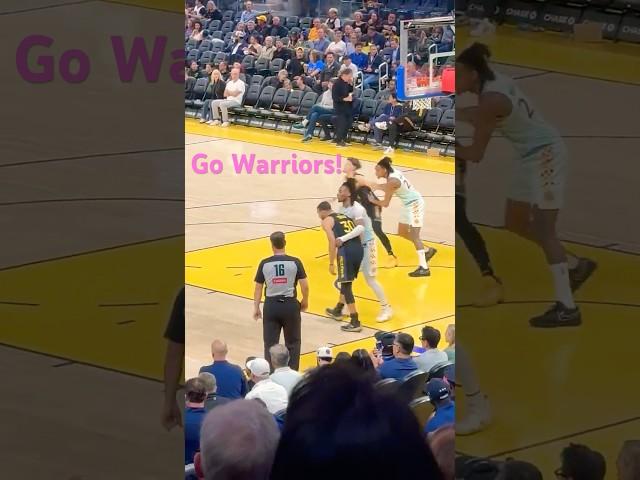 Steph Curry inbounds.. Guess who makes a bucket.. #stephcurry #gsw #gswarriors #shorts