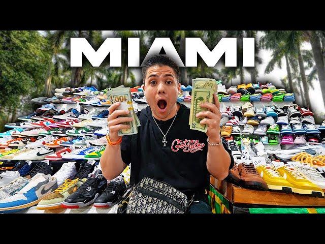 I Spent $50,000 on Sneakers at Miami Got Sole!