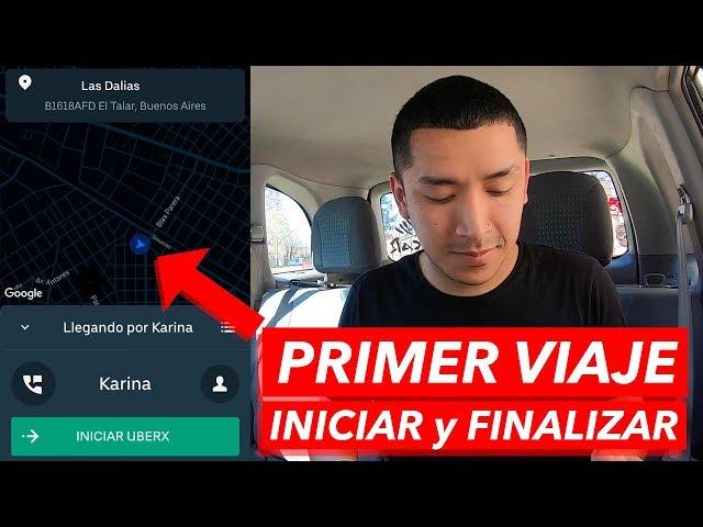 Uber Driver TUTORIAL  PRIMER VIAJE para conductores nuevos ◀ (GPS, Cómo cobrar y demás)