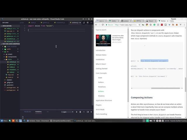 How to Use Vuex (Wikipedia Viewer demo with Axios)