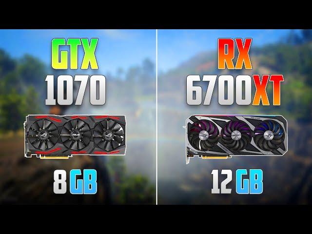 GTX 1070 vs RX 6700 XT - How BIG is the Difference?