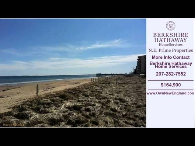 Condo For Sale Old Orchard Beach ME Real Estate $164900 516-SqFt 2-Bdrms