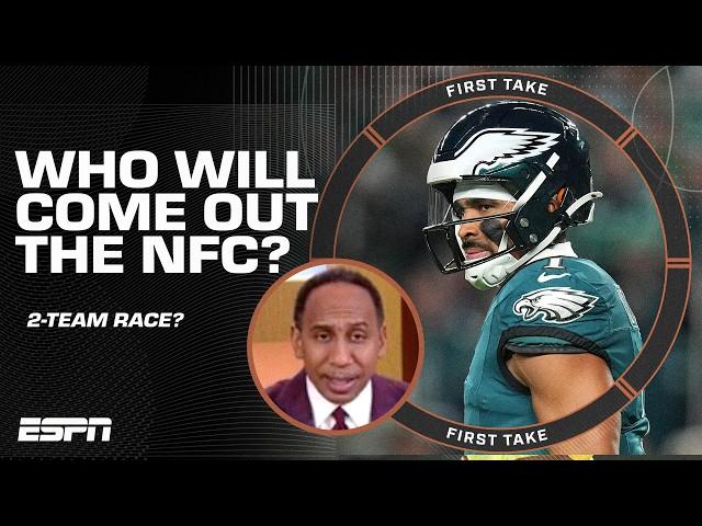 Is the NFC a 2-team race?  Stephen A. thinks it's down to the EAGLES & LIONS! | First Take