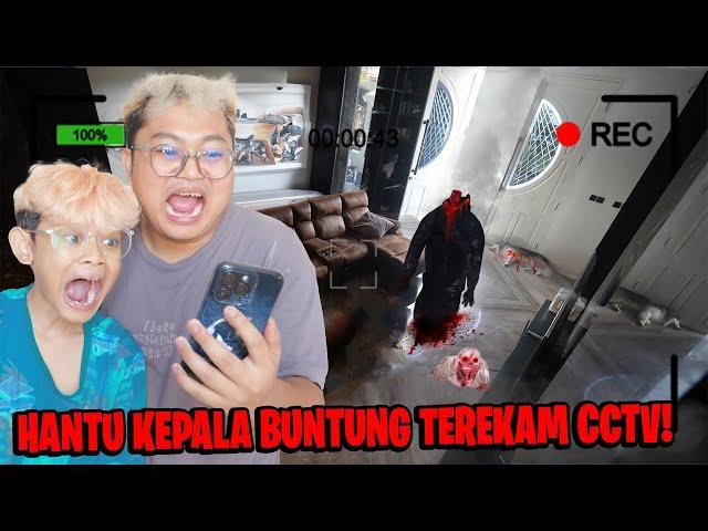 HAMPIR CELAKA!!! BOCIL MELIHAT PENAMPAKAN HANTU KEPALA BUNTUNG YANG TEREKAM CCTV!!!