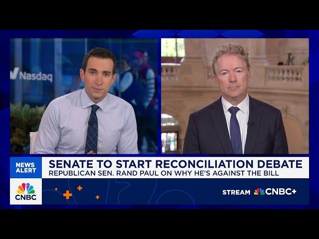 Sen. Rand Paul on reconciliation bill: I will not vote to raise the debt ceiling by $5 trillion