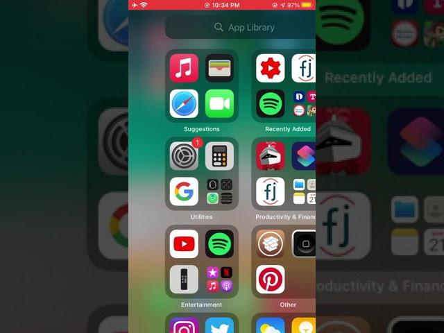 How to hide apps and move to App Library on iPhone iOS 14