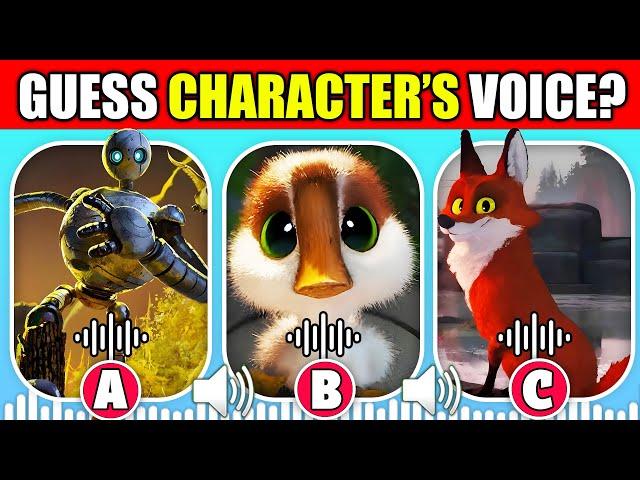 Guess The Wild Robot Movie Character by their Voice!  | DreamWorks The Wild Robot Voice Quiz