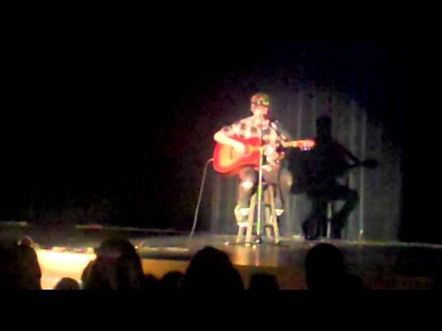 Logan Grant performing "Lua" by Bright Eyes