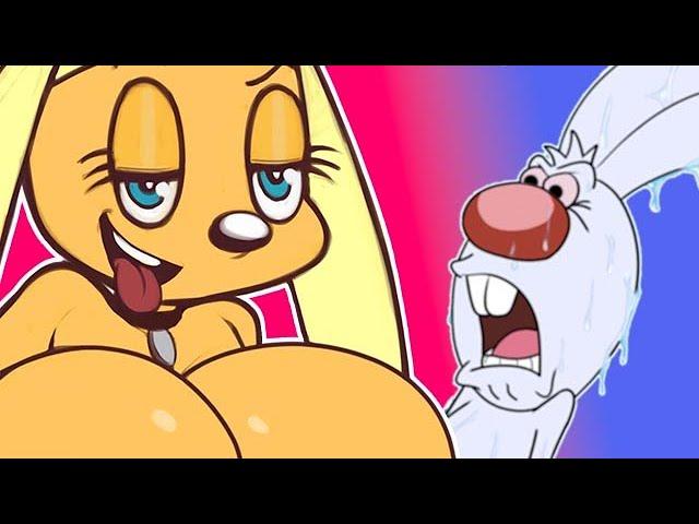 Brandy and Mr. Whiskers but it's Rule 34