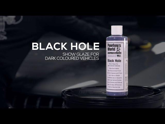 Poorboy's World Black Hole | The Ultimate Show Glaze for Dark Coloured Cars