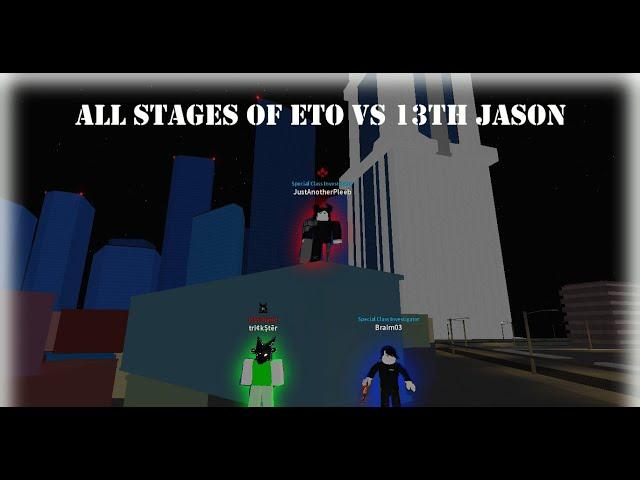 ALL STAGES OF ETO VS 13th JASON | RO GHOUL | WHICH IS BETTER?