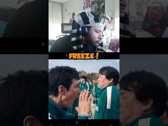 Bro did Squid Game “FREEZE!” Again 