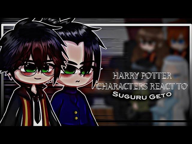 Harry Potter characters react to Harry as Suguru Geto | 1/4