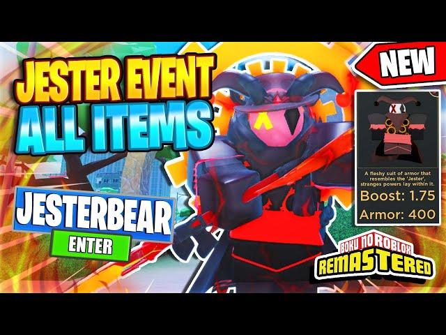 How To Get ALL Jester Dungeon Items In Boku No Roblox Remastered  [Jester Event 2021 Codes]