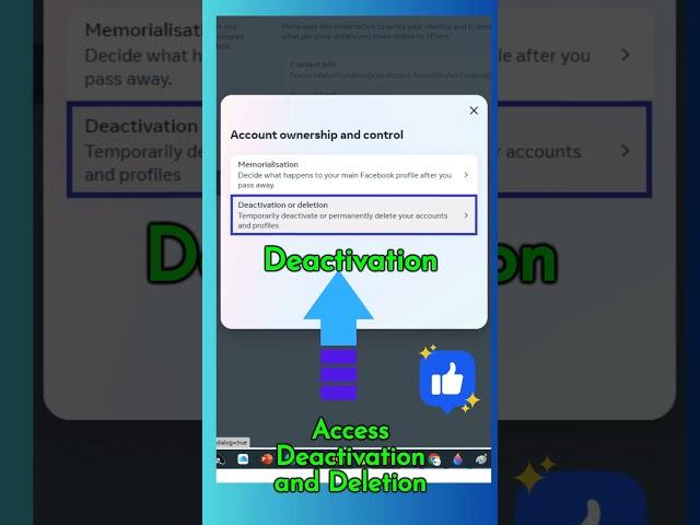 How To Delete Facebook Account Permanently (Quick & Easy) 2023 - Desktop #youtubeshortsvideo