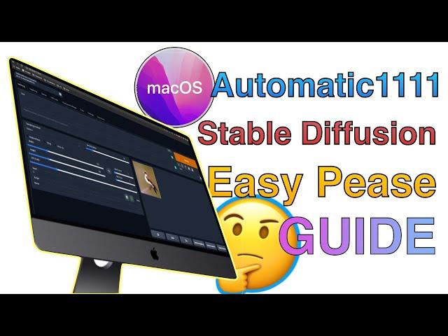 macOS Automatic1111 install guide; Easy Peasy step-by-step