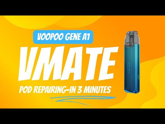 Voopoo VMate Pod disassemble and repairing🪛||Repairing Mafia