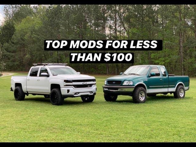 TRUCK MODS for under $100!!!