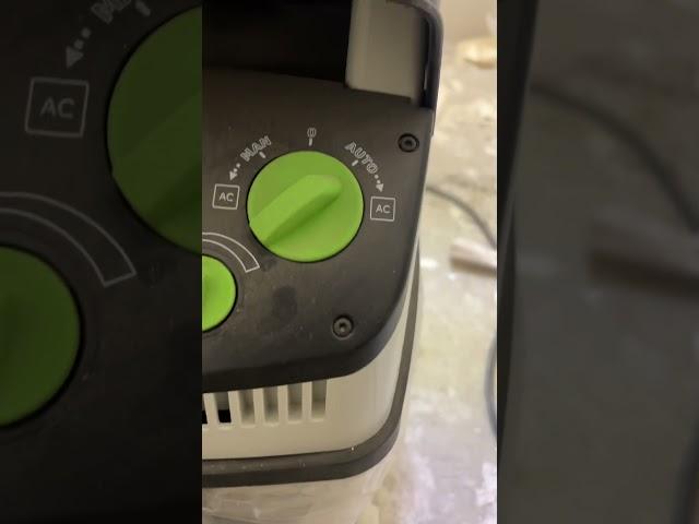 Sanding DRYWALL with festool planex 2. #festool #tools #drywall @festool-canada