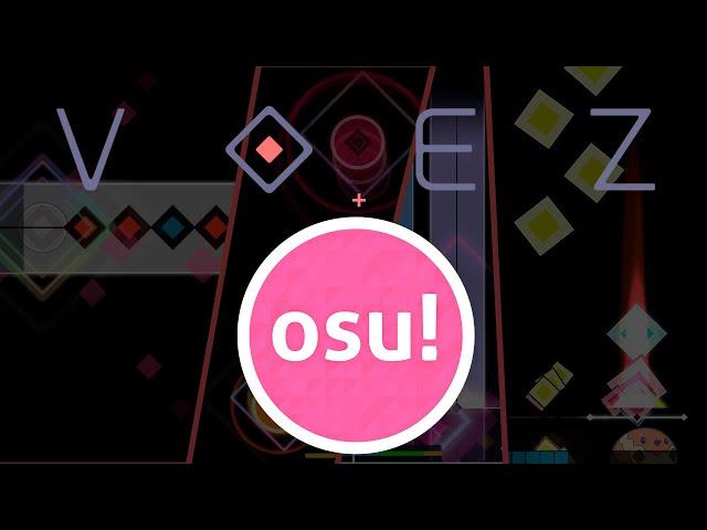 ⟪Osu! AG⟫ VOEZ  IN OSU (Voez Skin Review)