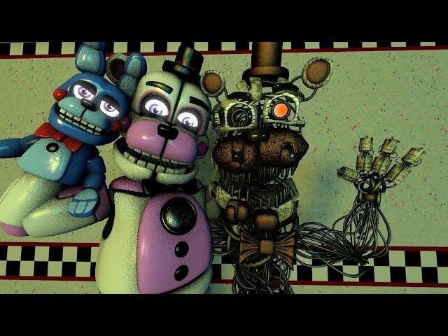 [FNAF/SFM]Molten Freddy meets Funtime Freddy