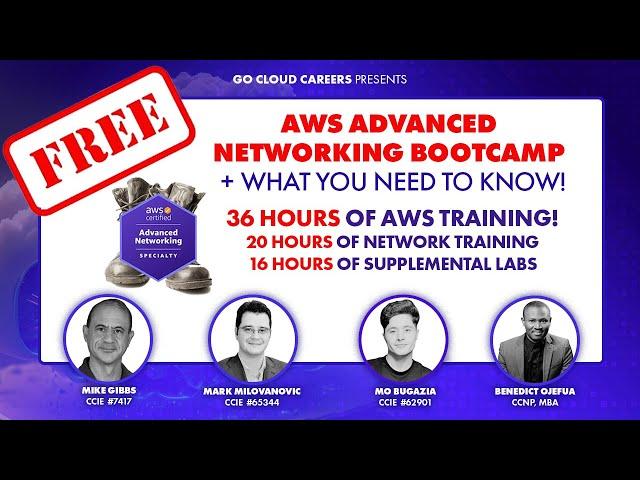 AWS Advanced Networking Course | FREE ANS-C01 Training | AWS Networking Specialty Course