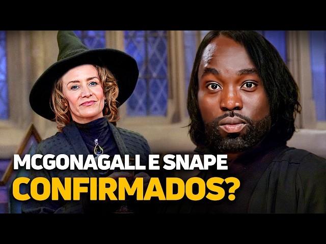  URGENTE: MCGONAGALL E SNAPE DA SÉRIE DE HARRY POTTER