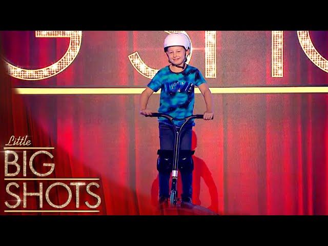 Youngest Pro Scooter Rider In The WORLD!  | Little Big Shots