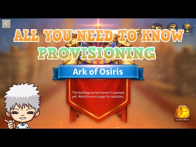 How To Do Provision Effectively In Ark Of Osiris. Some Tips and Tricks!