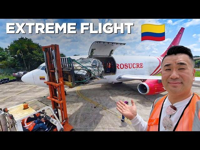 EXTREME FLIGHT - Flying Aerosucre 44-Year-Old B737-200 to Jungle