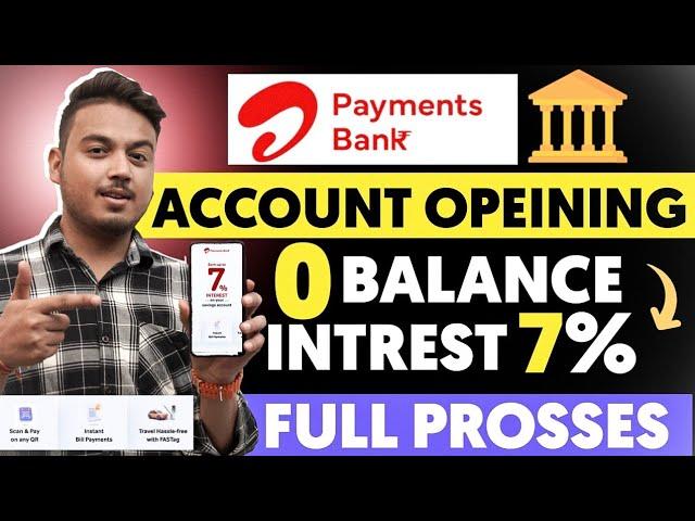 Airtel Payment Bank Account Open 2024 Airtel Payment Bank Account Kaise Khole | Airtel Payment Bank