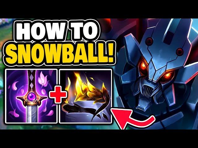 Get FED & CARRY KHA'ZIX Jungle Season 15 GUIDE!!