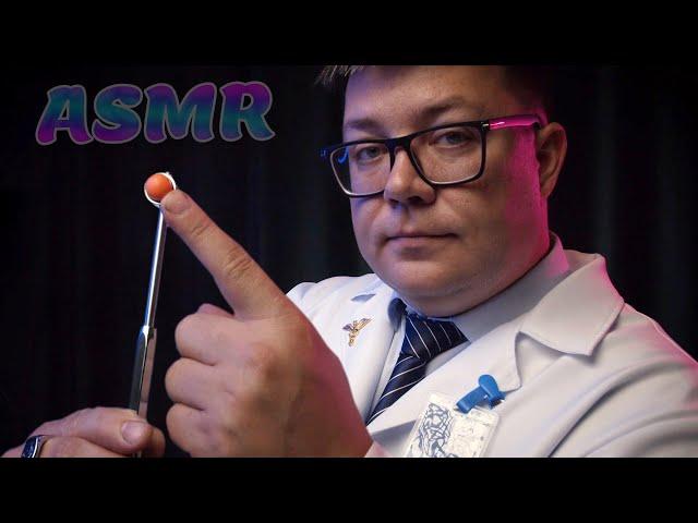 ASMR Physician Neurologist - Role play - full examination