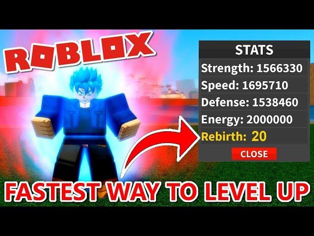 HOW TO LEVEL UP FAST IN DRAGON BALL ULTIMATE As a Noob and after Rebirth Part 2 Dragon Blox Ultimate