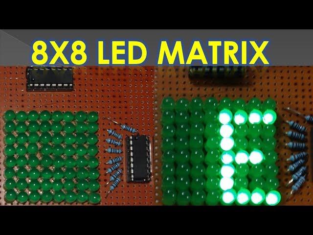 How to make Led Matrix | 8X8 Led Matrix