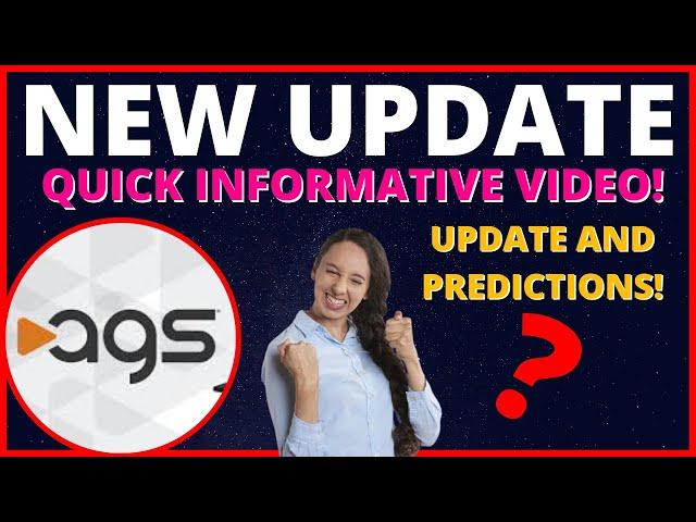  AGS Stock ( Playags Stock ) AGS STOCK PREDICTIONS AGS STOCK TRADING STOCK MARKET $AGS UPDATE