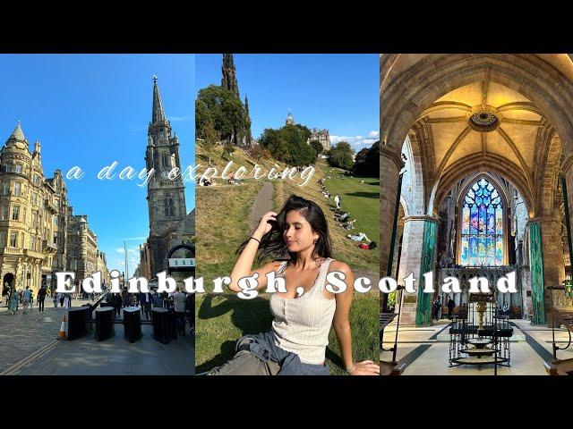 a day exploring edinburgh, scotland 