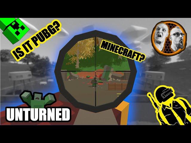Unturned -  What If PUBG And Minecraft Had An Russian Baby!