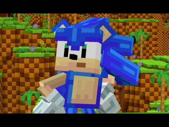 The Official Sonic DLC for Minecraft - Full Playthrough