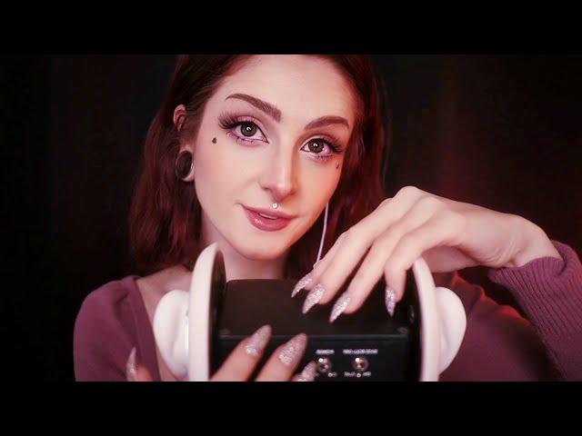 ASMR ~Hypnotizing~ 3Dio Scratching & Whispers (tico, sks, blub)