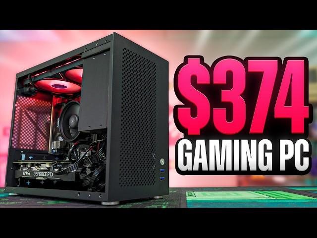 We Built a CRAZY $374 Gaming PC Build